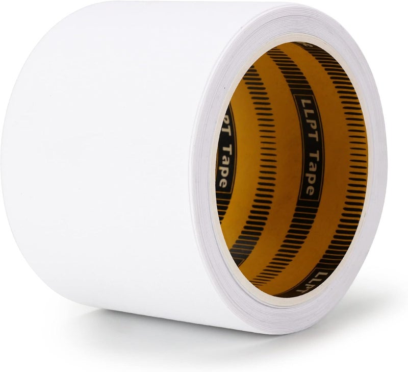 LLPT Iron On Repair Tape White 3" x 16.5 Ft Premium Patch Tape Fusing Durable Adhesive for Sofa Jeans Jackets Pants Curtains and DIY Decorations (IRP7605WT) - Image 1